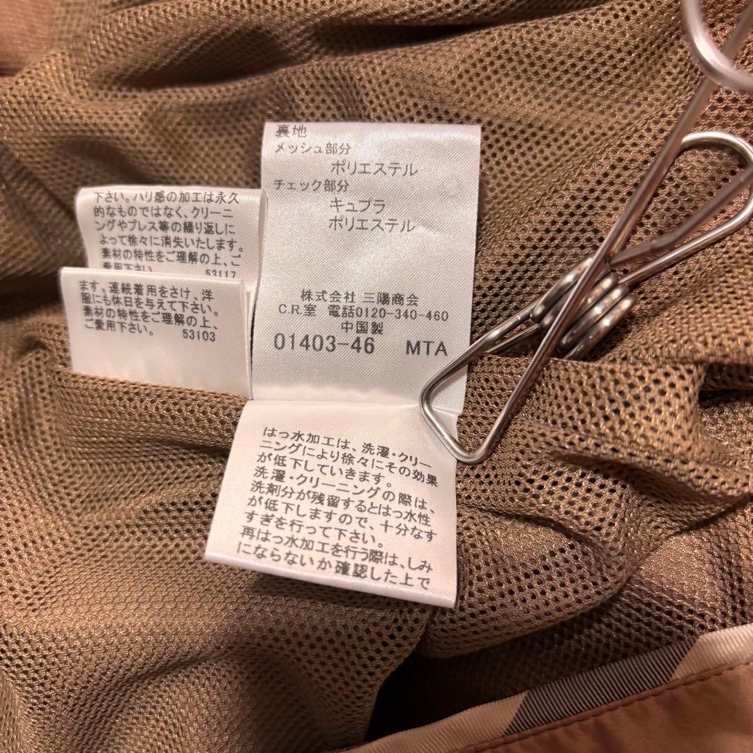 美品✨バーバリーロンドン　スプリングコート　トレンチ　ノバチェック　フード収納袋