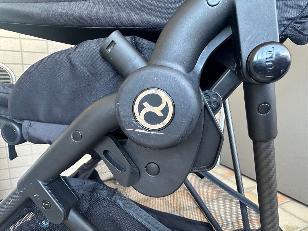 メリオカーボン2023 AB型ベビーカー　サイベックス