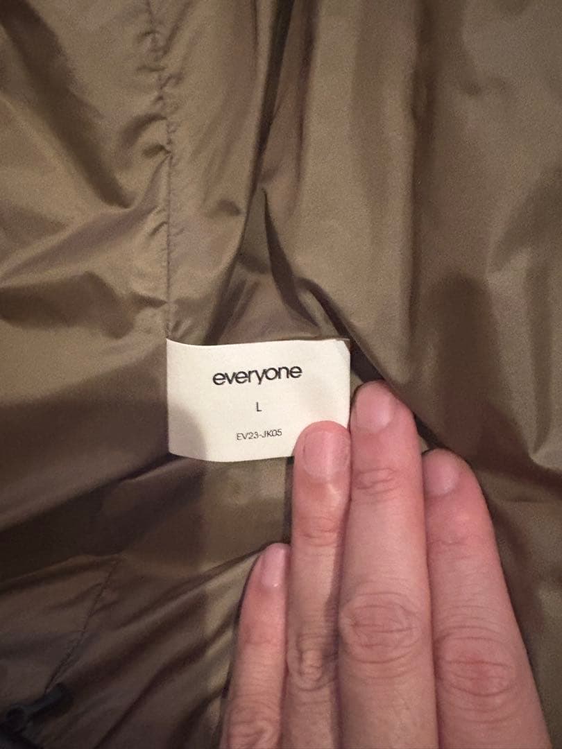 新*聞様 everyone random quilted jacket (BEI