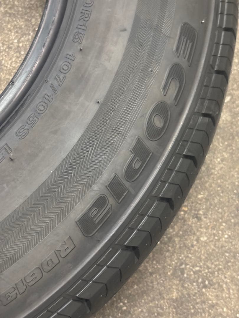 195/80R15 ブリヂストン エコピア 夏タイヤ 新車外し