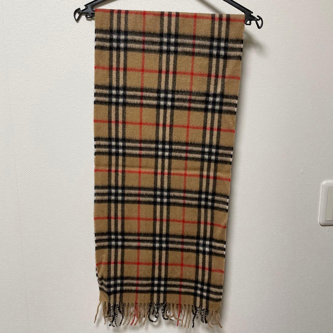 Burberry マフラー カシミヤ製