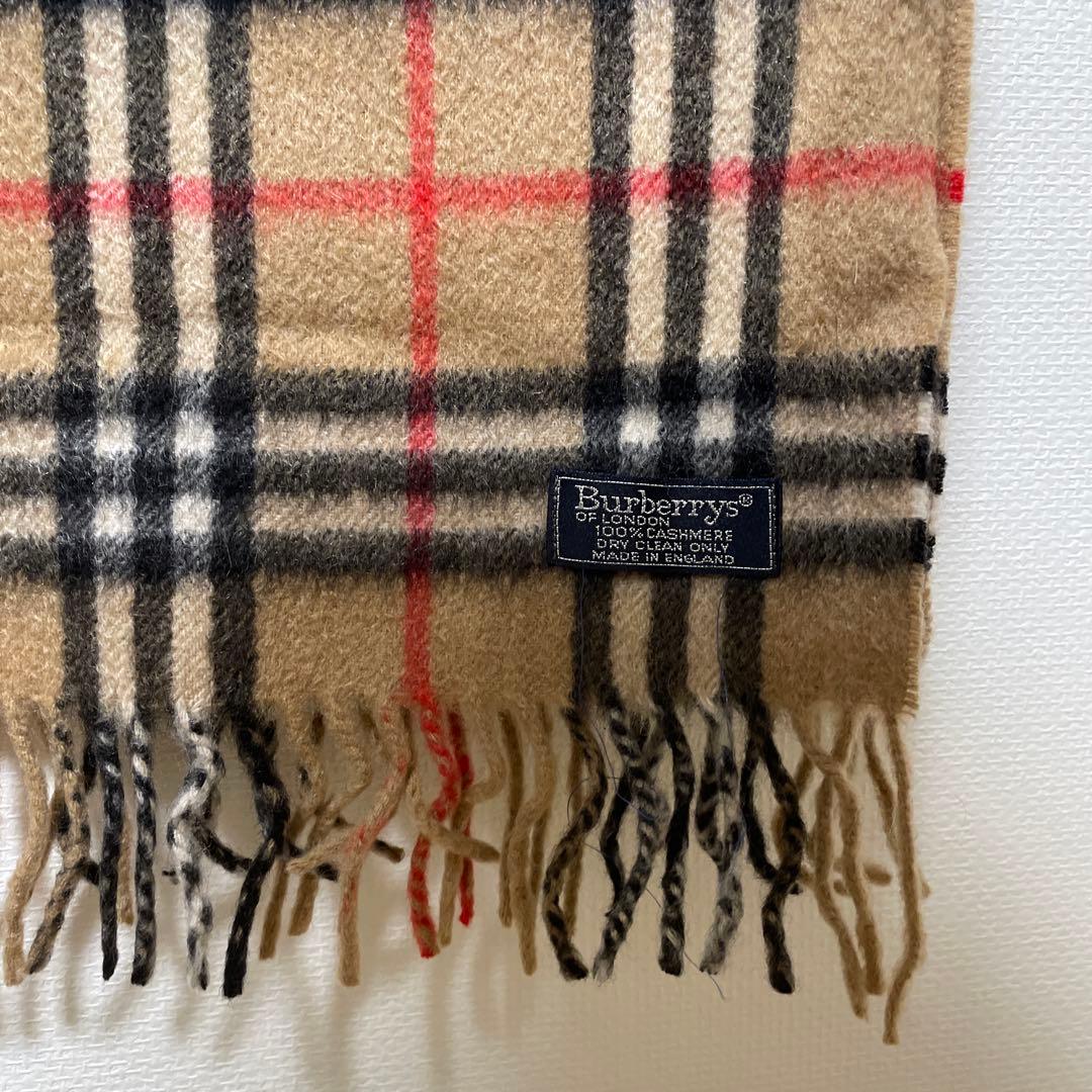 Burberry マフラー カシミヤ製