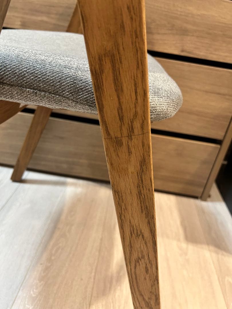 ※pome※unico ダイニングテーブル×1 エレムトチェア×2