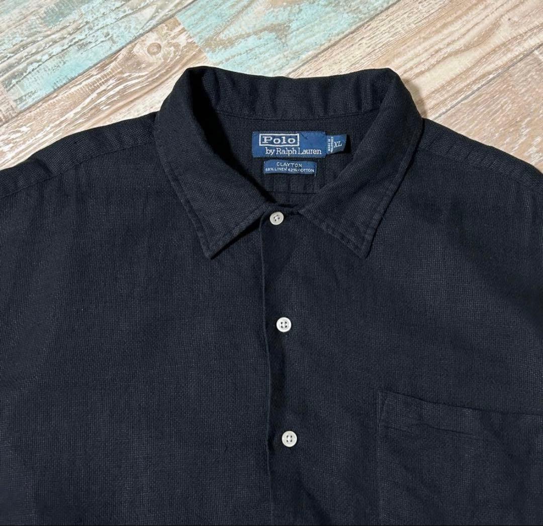 Polo by Ralph Lauren 黒 半袖シャツ ジュゲム