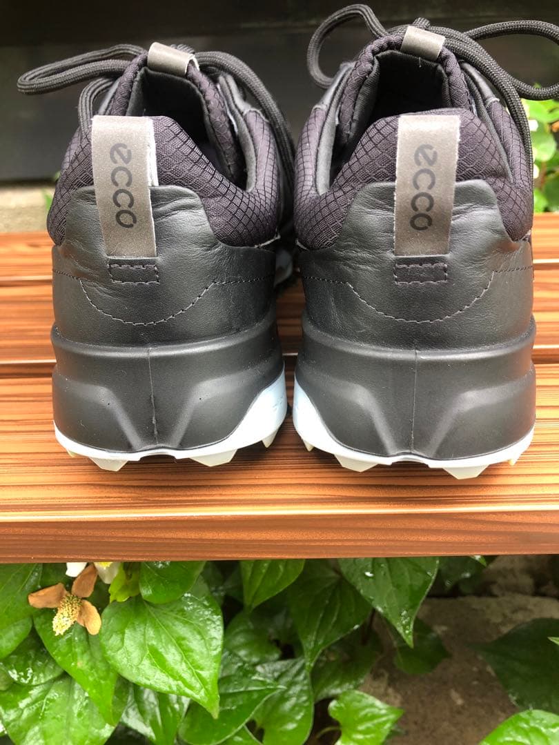 351番超美品ECCO BIOM G5 黒 38 24.0cmソフトスパイク