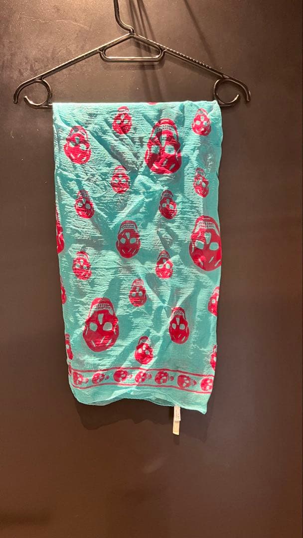 ALEXANDER McQUEEN スカルプリントスカーフ