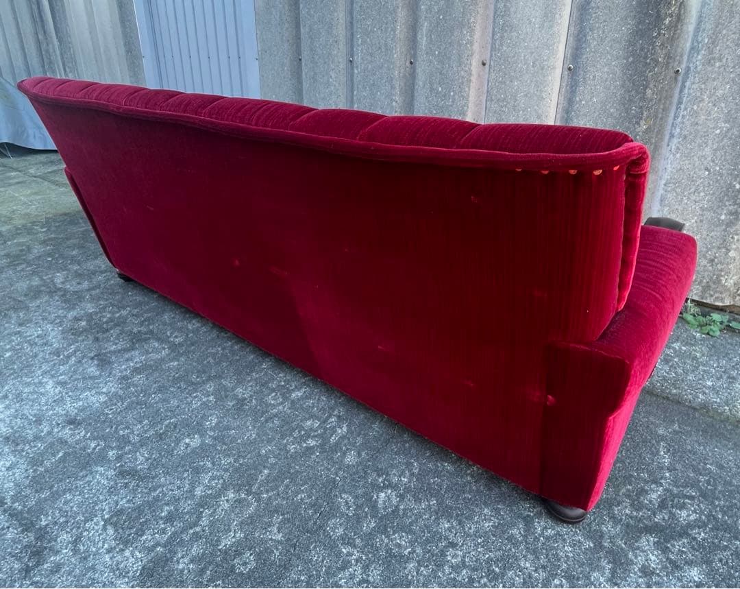 モリシゲ家具/MORISHIGE/オリーブ印/高級家具/3Pソファ/アームソファ