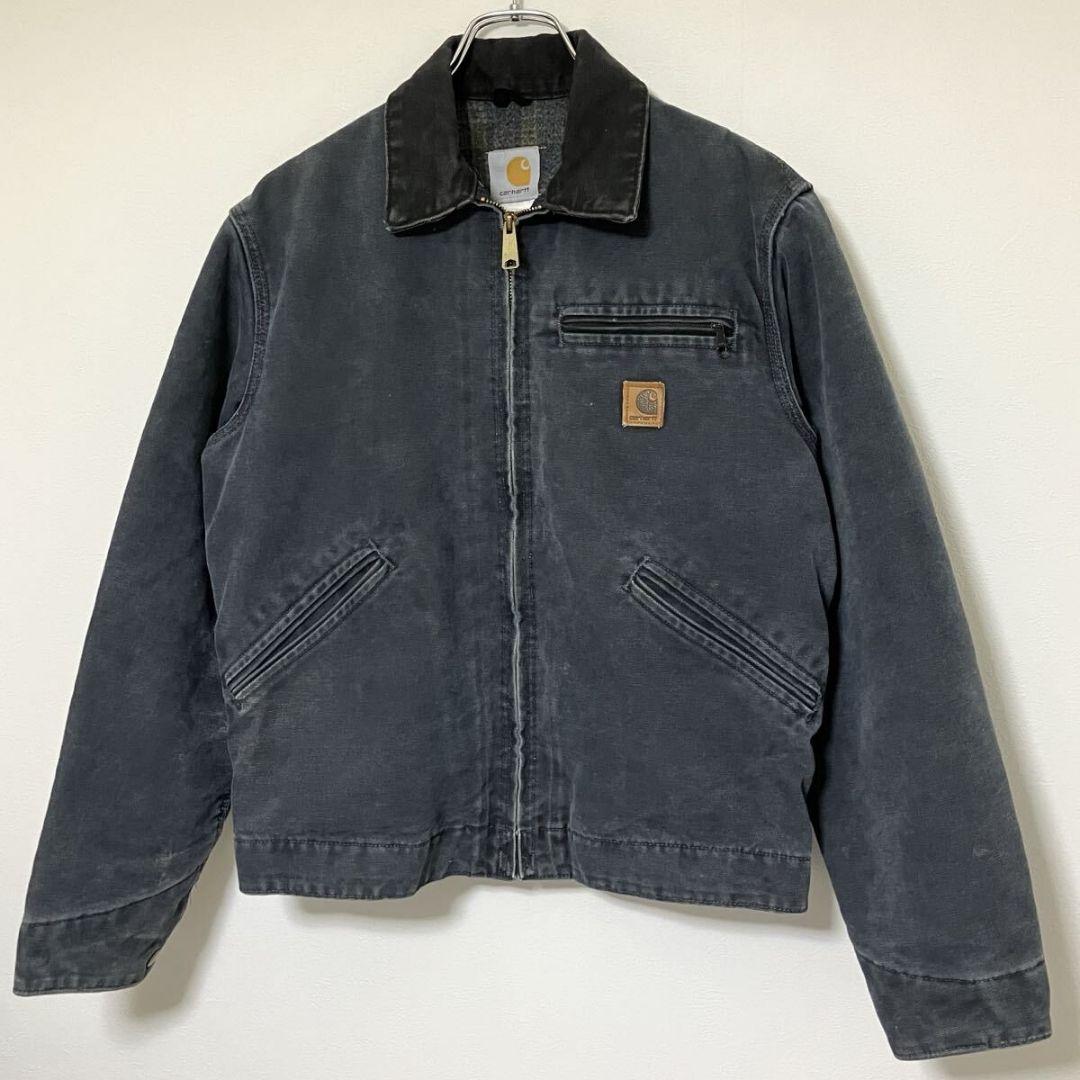 00s USA製カーハート デトロイトジャケット J97 PTL ペトロール/S
