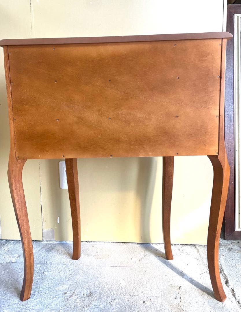 象嵌コンソールチェスト サイドチェスト サイドテーブル 電話台 猫脚 イタリア