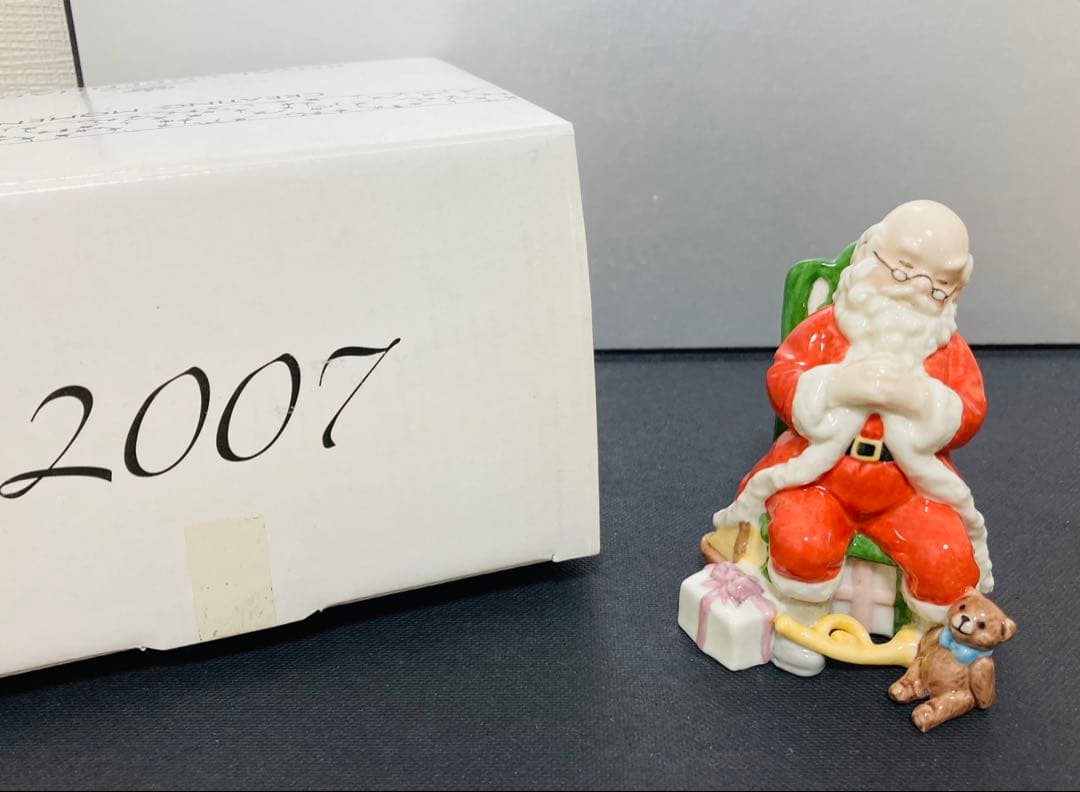 ロイヤルコペンハーゲン　2007年　サンタクロース フィギュア