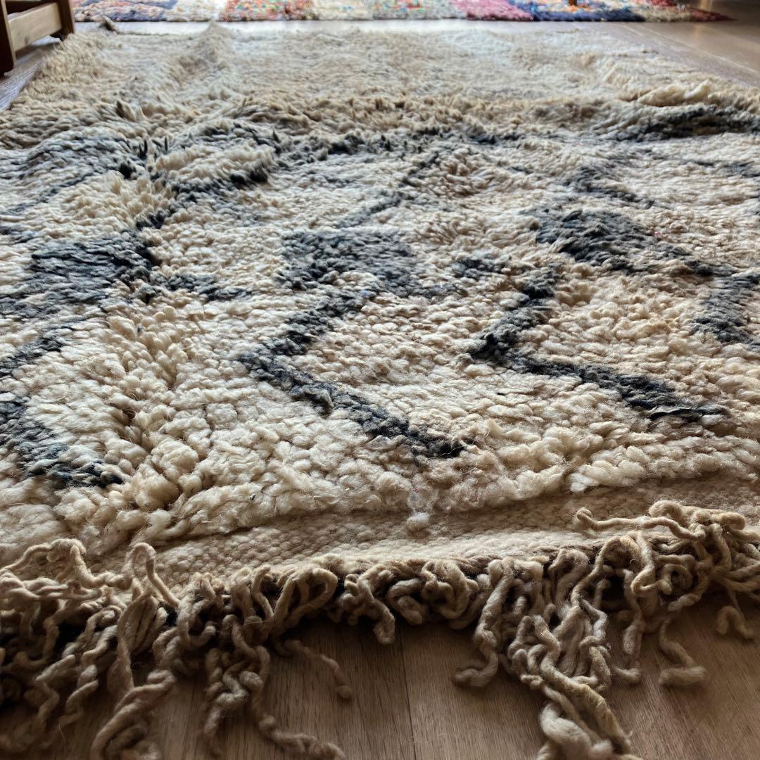 モロッコ　ラグ アジラル　C おまけ付き