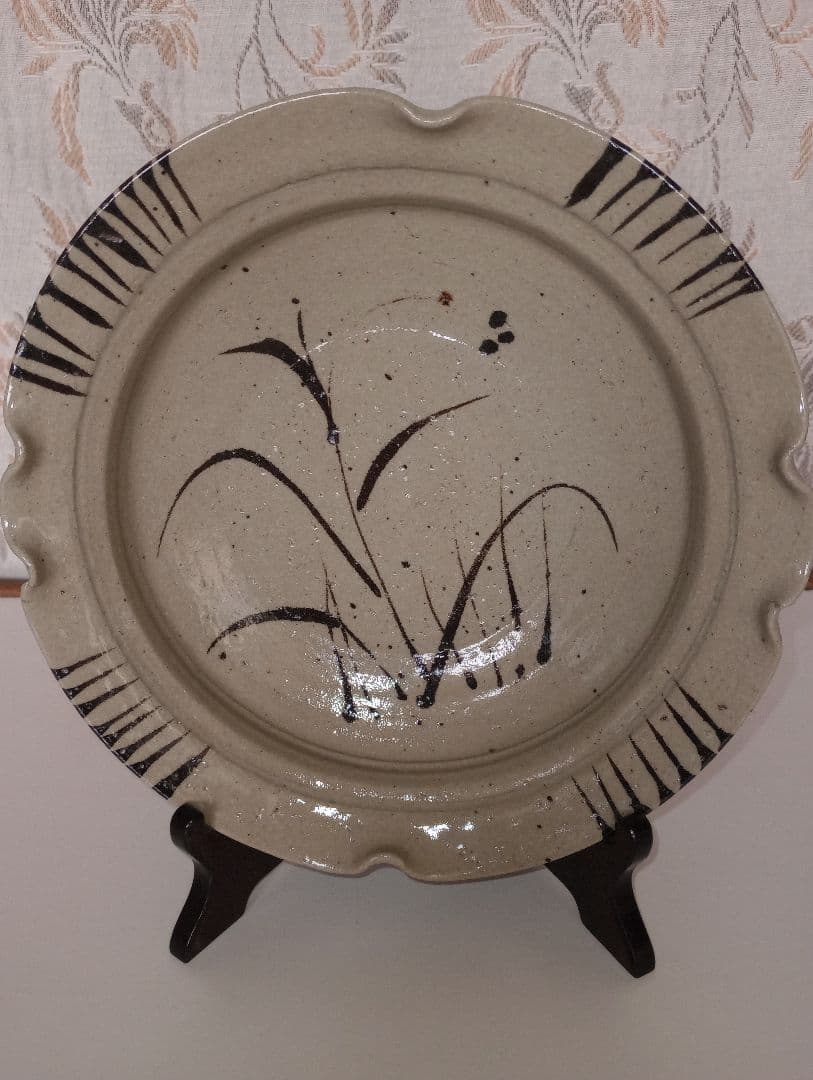 人間国宝12代 中里太郎右衛門 唐津焼 額皿