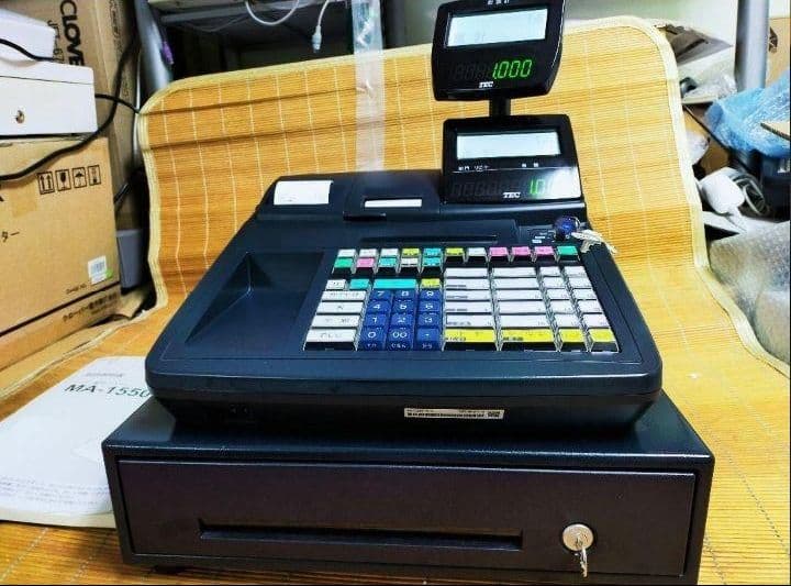 テックレジスター　MA-1550　美品　送料無料　上位機種　25105