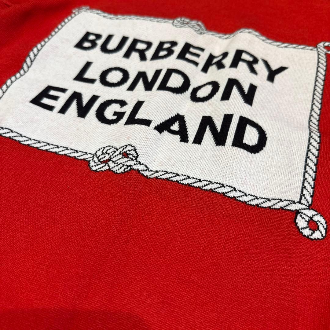 BURBERRY LONDON ENGLAND ロゴニット
