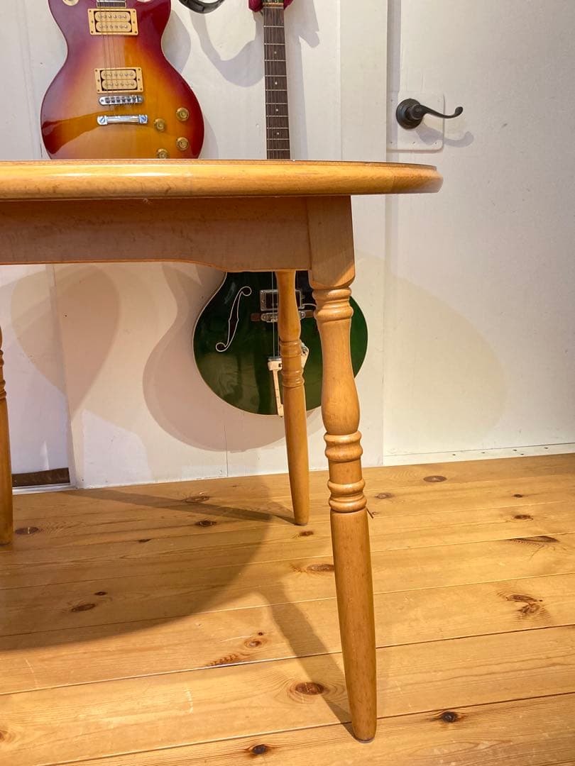 希少 太平winds ナチュラル 丸テーブル 飛騨家具 コーヒーテーブル カフ