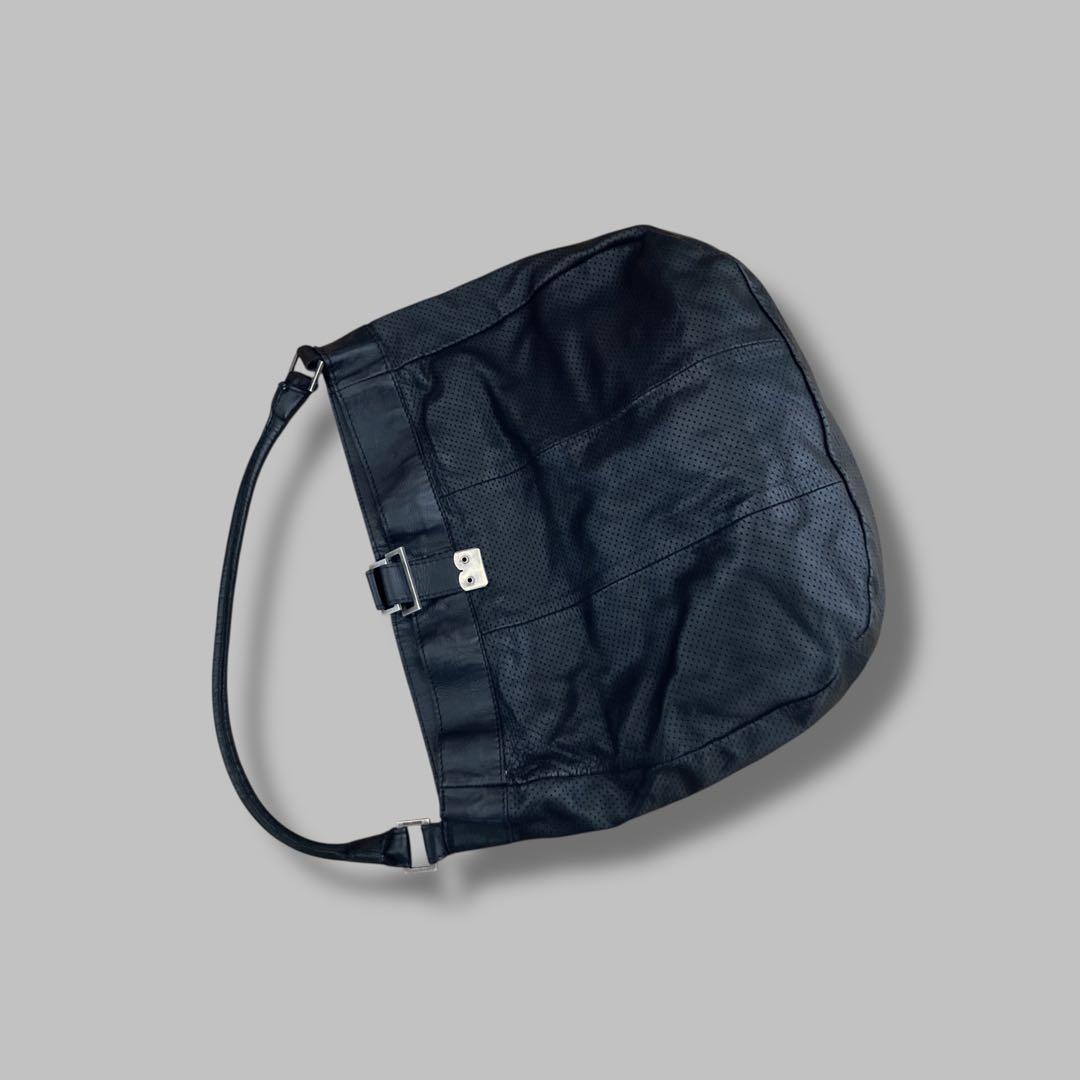 PUNCHING LEATHER TOTE BAG 3076B メッシュレザー