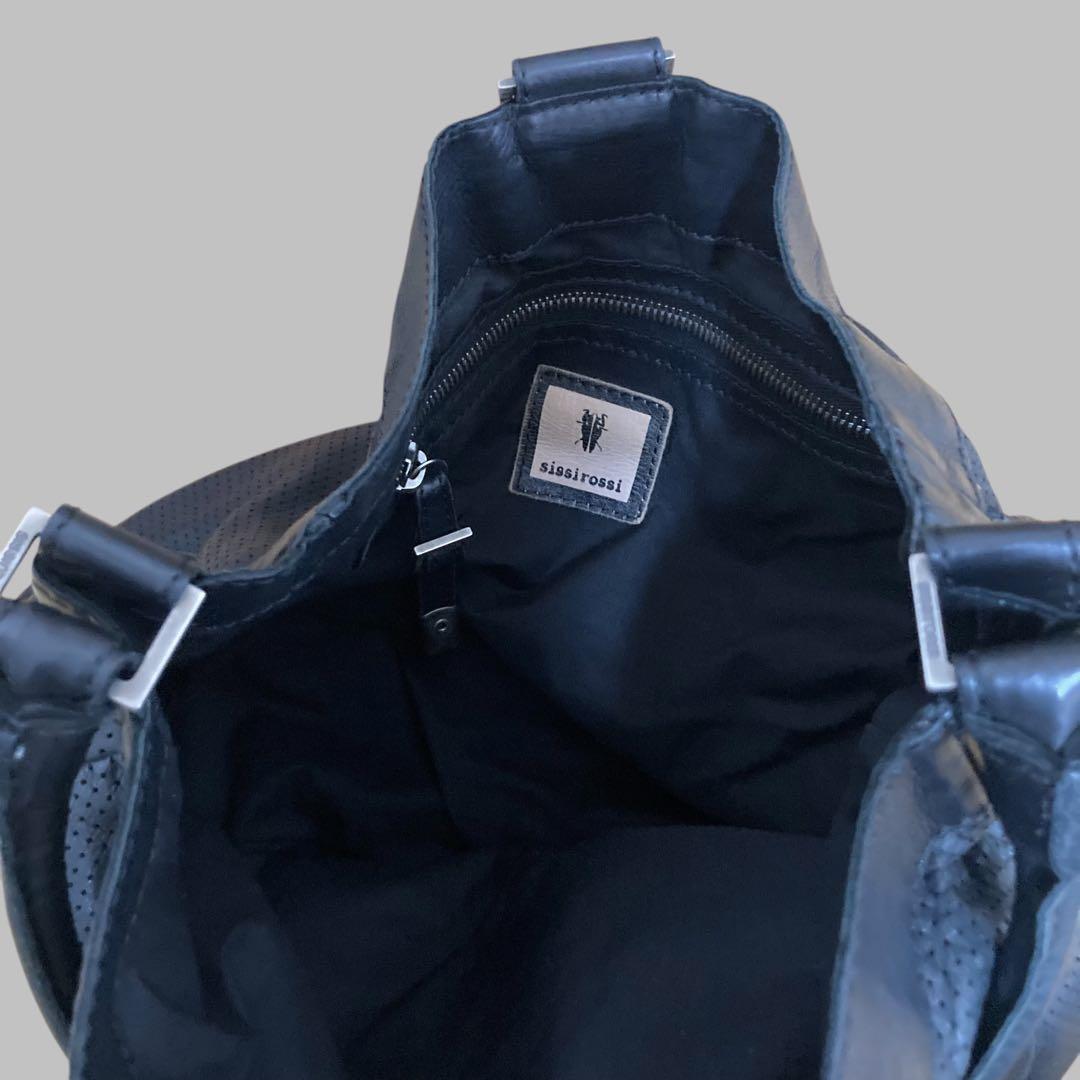 PUNCHING LEATHER TOTE BAG 3076B メッシュレザー