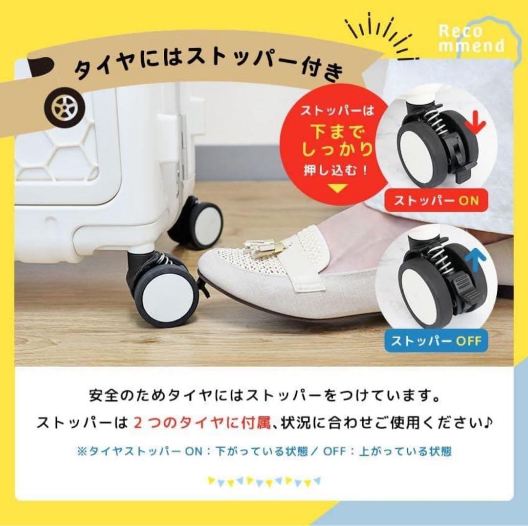機内持ち込みタイプ キッズキャリー 乗れるキャリーキャリーバッグ　グリーン