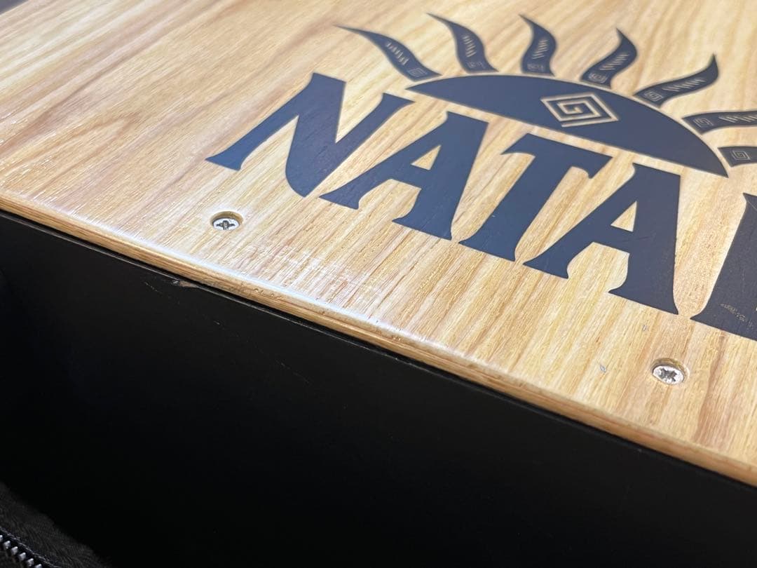 【NATAL】未使用品 ナタール カホン ナチュラル/ブラック