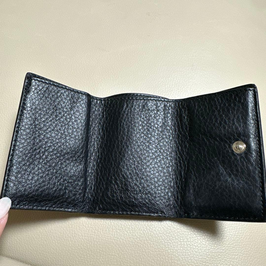 バレンシアガ　三つ折り財布