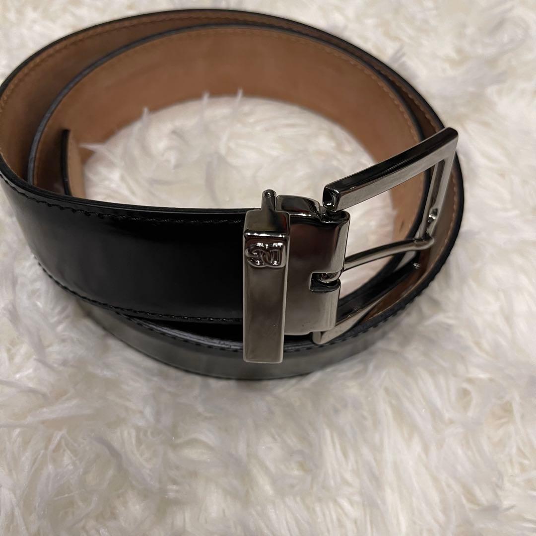【高級本革】DOLCE&GABBANA レザーベルト メンズ ドルガバ