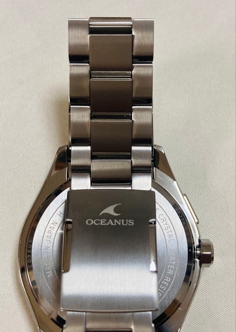極美品！OCEANUS オシアナス OCW-T200S-7AJF ホワイト