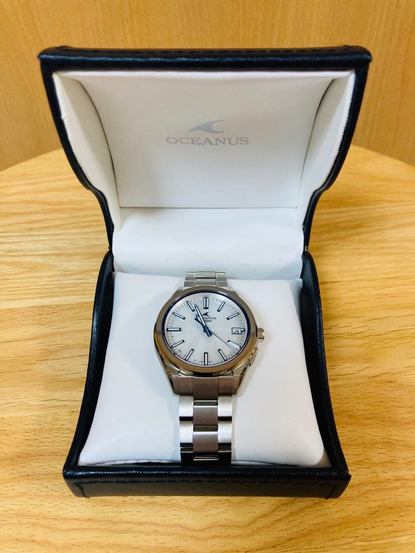 極美品！OCEANUS オシアナス OCW-T200S-7AJF ホワイト