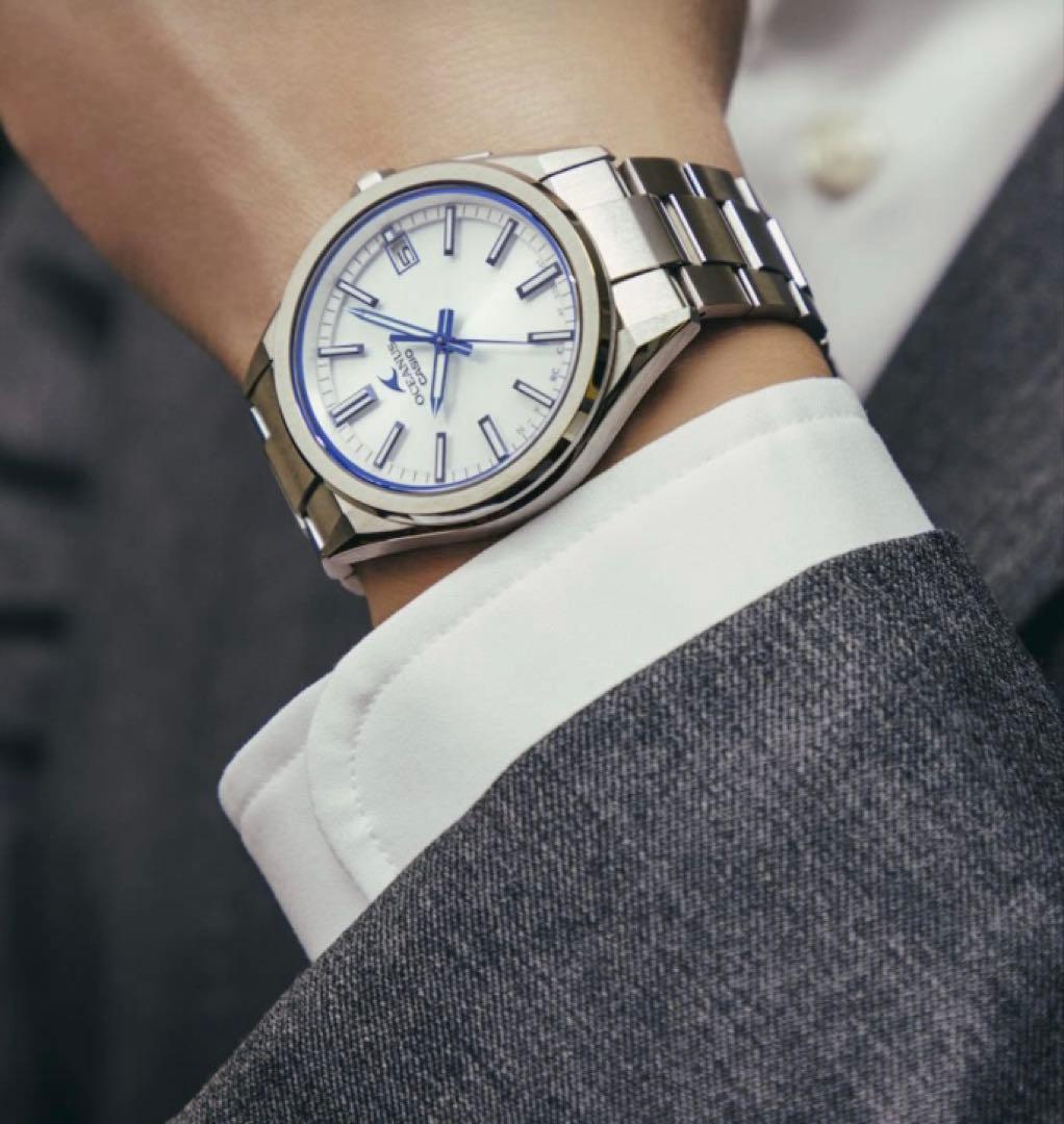 極美品！OCEANUS オシアナス OCW-T200S-7AJF ホワイト