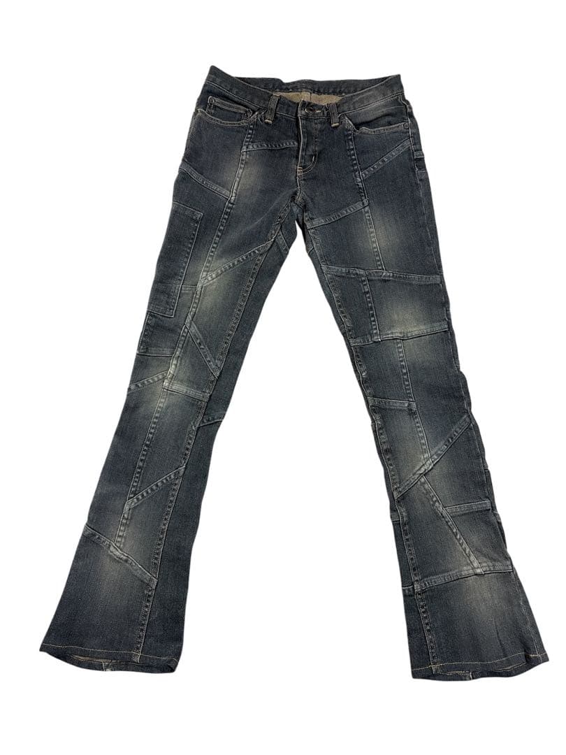 ヒステリックス☆ブラックデニムジーンズ ブーツカット☆ヒステリックグラマー