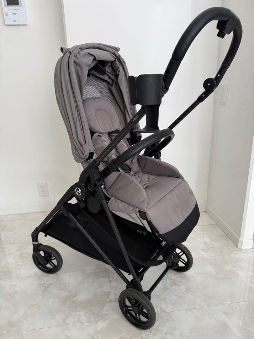 【美品】cybex サイベックス メリオカーボン ソーホーグレー
