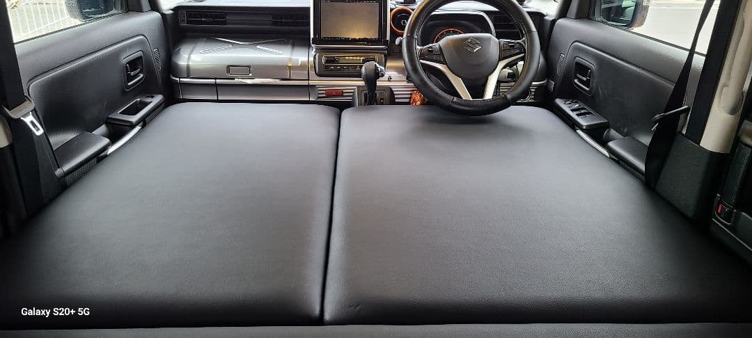 スペーシアMK53S専用ベッドキット.レザータイプ引き取り限定