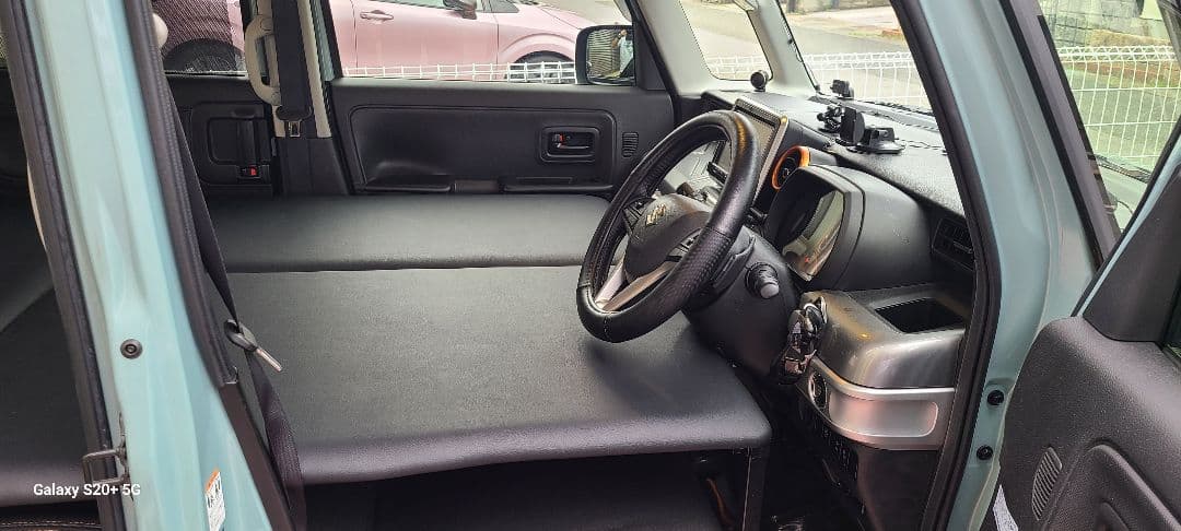 スペーシアMK53S専用ベッドキット.レザータイプ引き取り限定