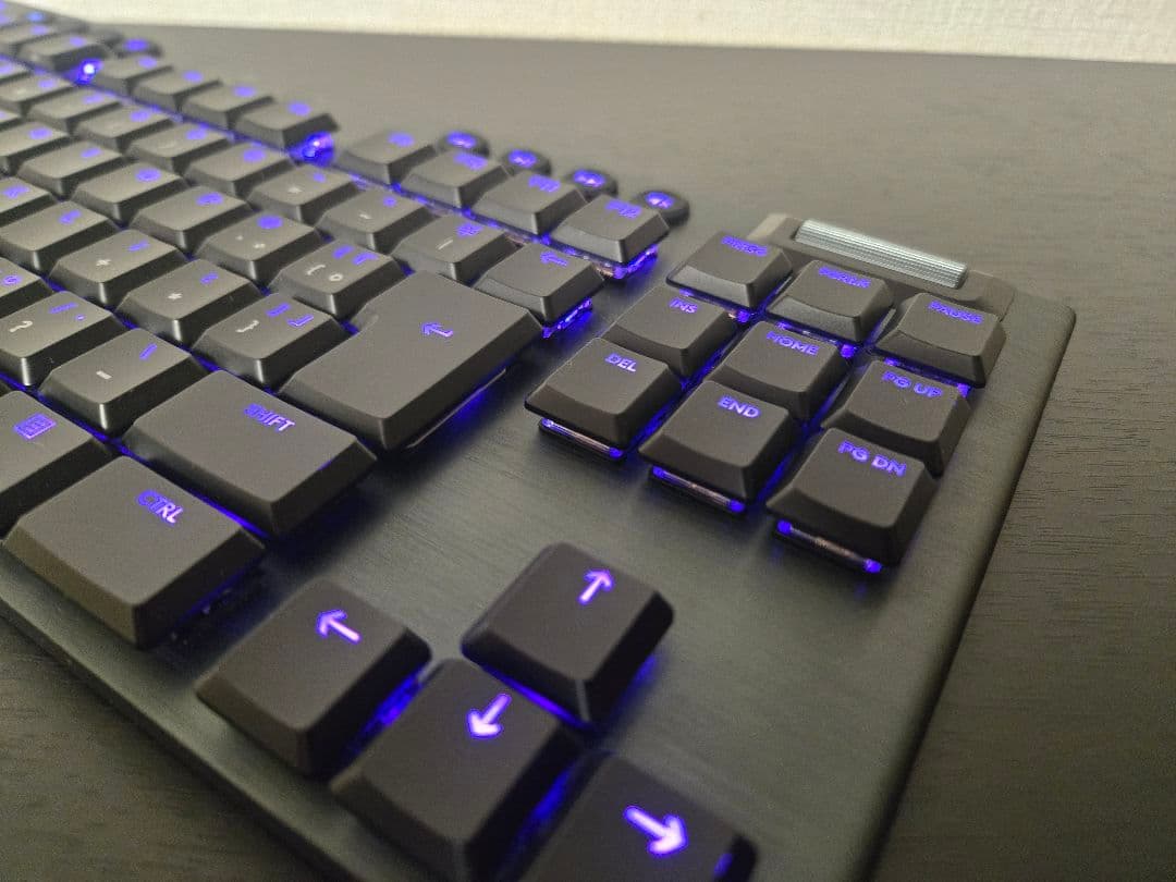Logicool G913 TKL メカニカルキーボード 茶軸 タクタイル