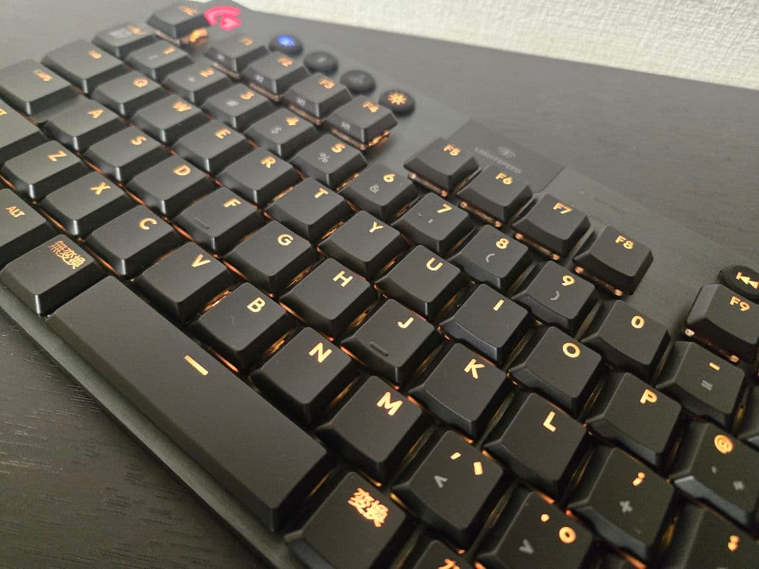 Logicool G913 TKL メカニカルキーボード 茶軸 タクタイル