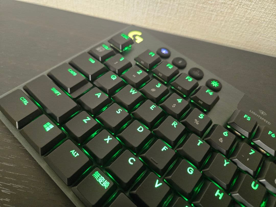 Logicool G913 TKL メカニカルキーボード 茶軸 タクタイル