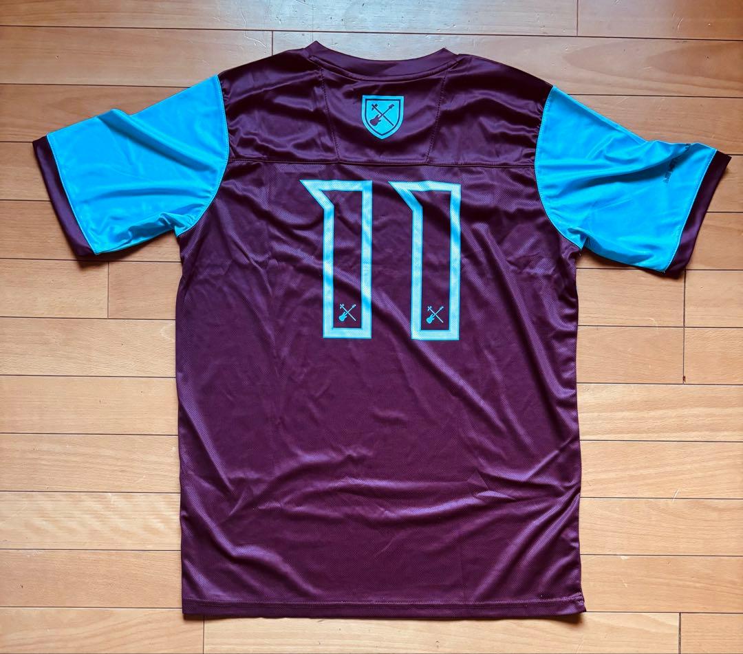 Iron Maiden x West Ham コラボ ユニフォーム Ｌ