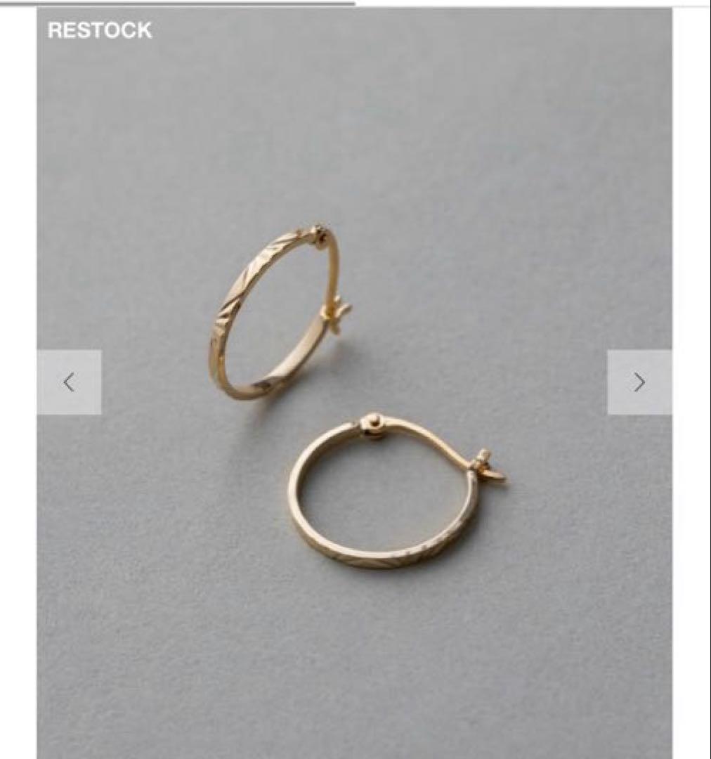 ete エテ K10YG クレールカット ピアス