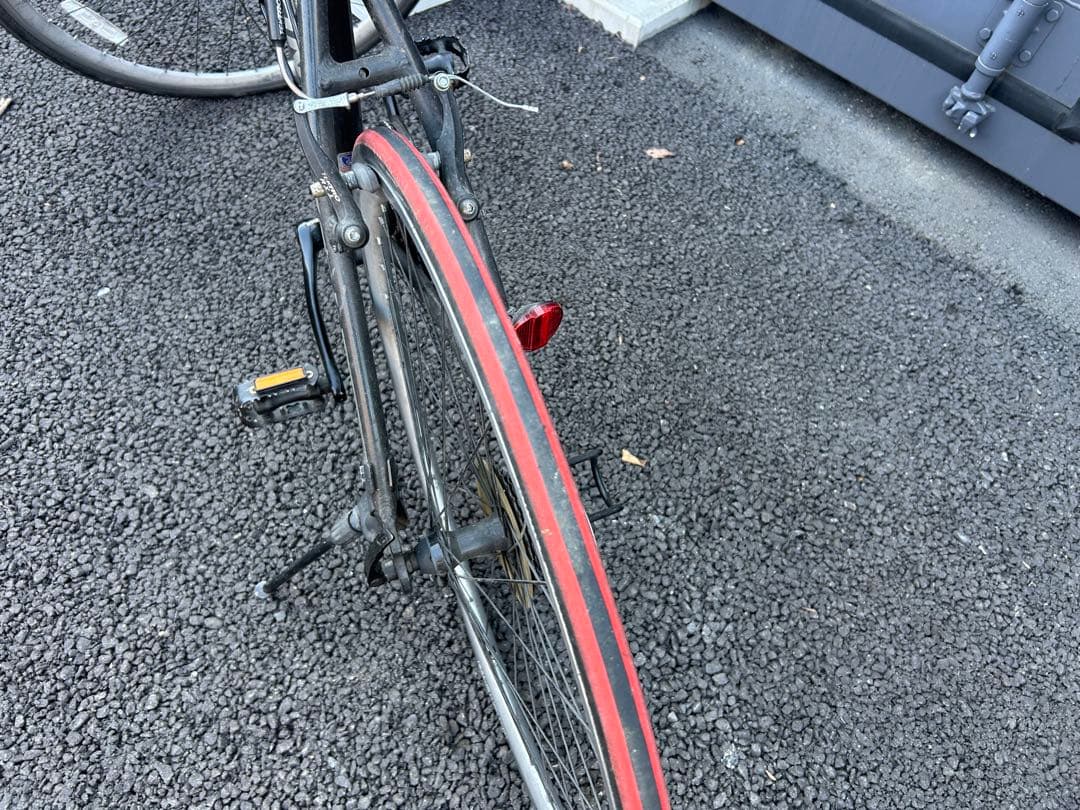 【手渡し限定】Precision クロスバイク Sports ブラック ポンプ付