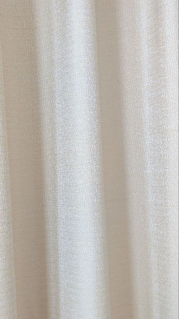 【美品】遮光カーテン　レース付　230×100　オーダーカーテン　4枚セット