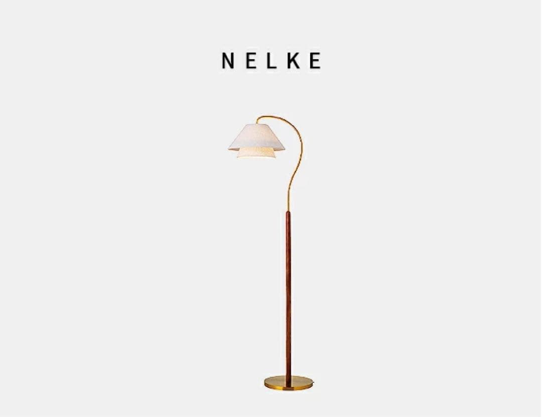 【白熱灯付き】フロアライト Nelke ネルケ　インターフォルム 1灯