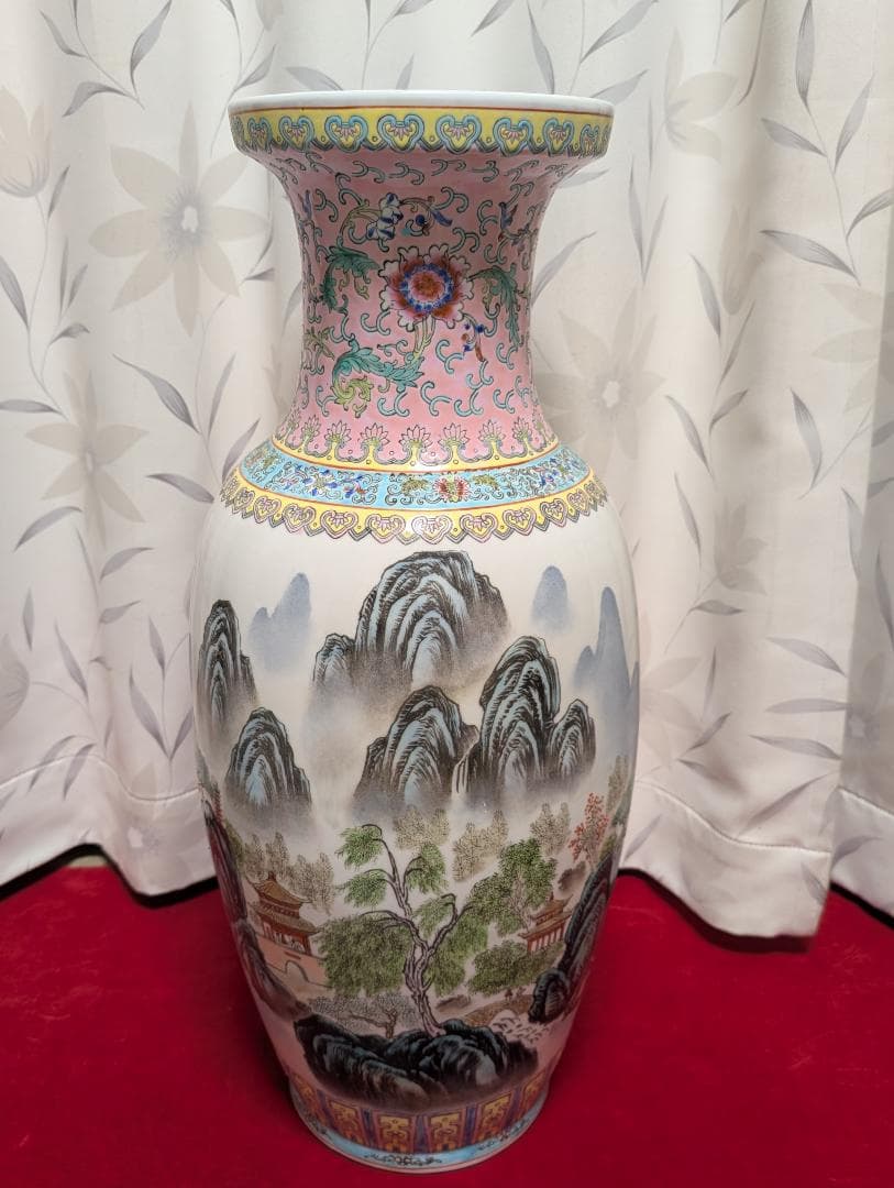 景徳鎮　大壺　花瓶　高さ60cm