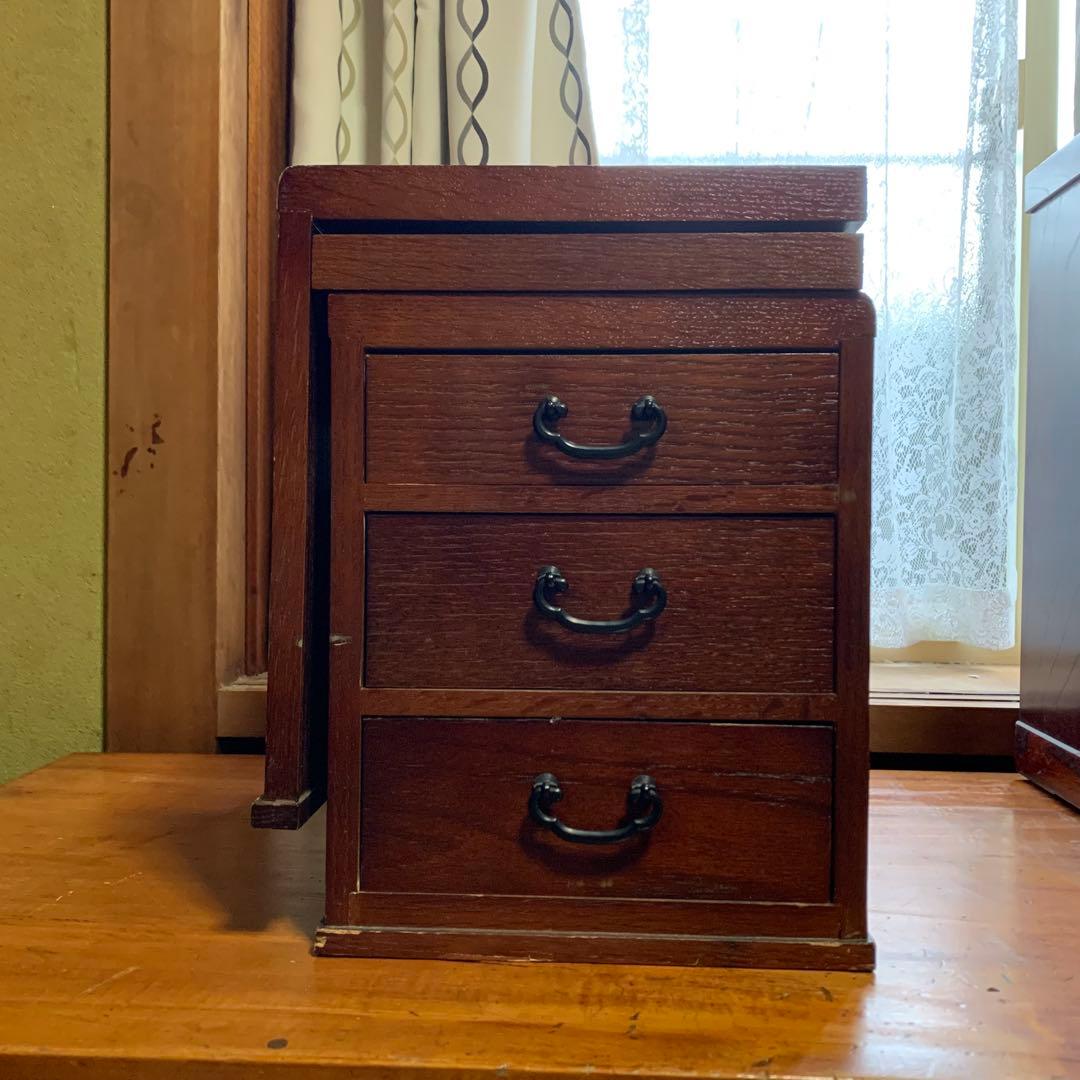 文机 片袖机 折りたたみ文机 レトロ家具 時代家具