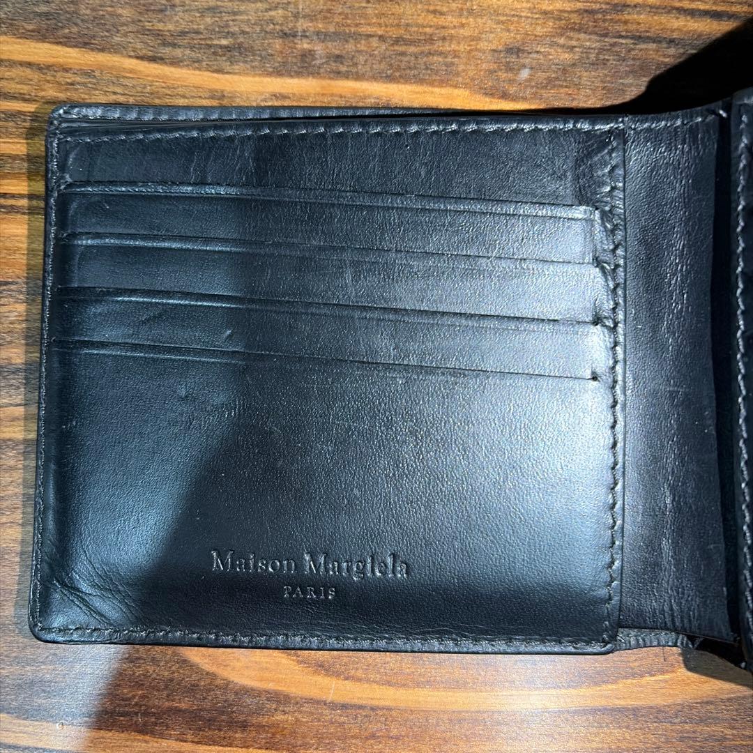 【中古】メゾンマルジェラ 二つ折り財布 Maison Margiela