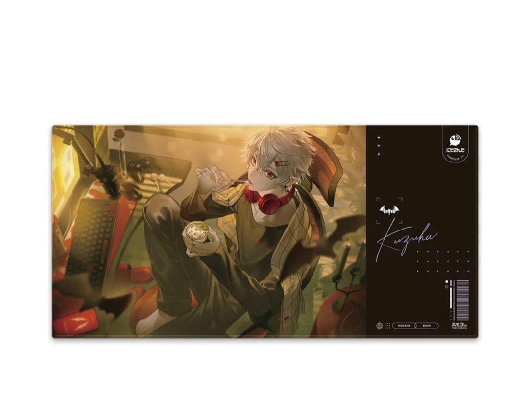 にじさんじ × ふもコレ ゲーミングマウスパッド 葛葉 2XL