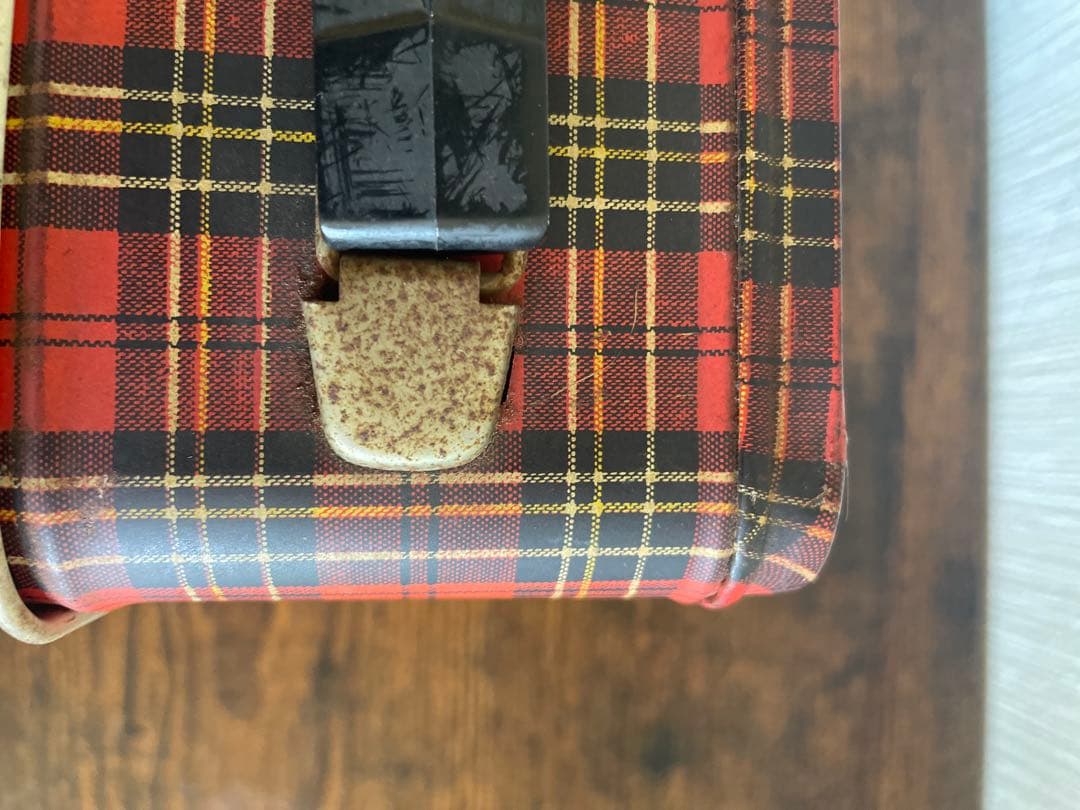 レトロ タータンチェック 弁当箱