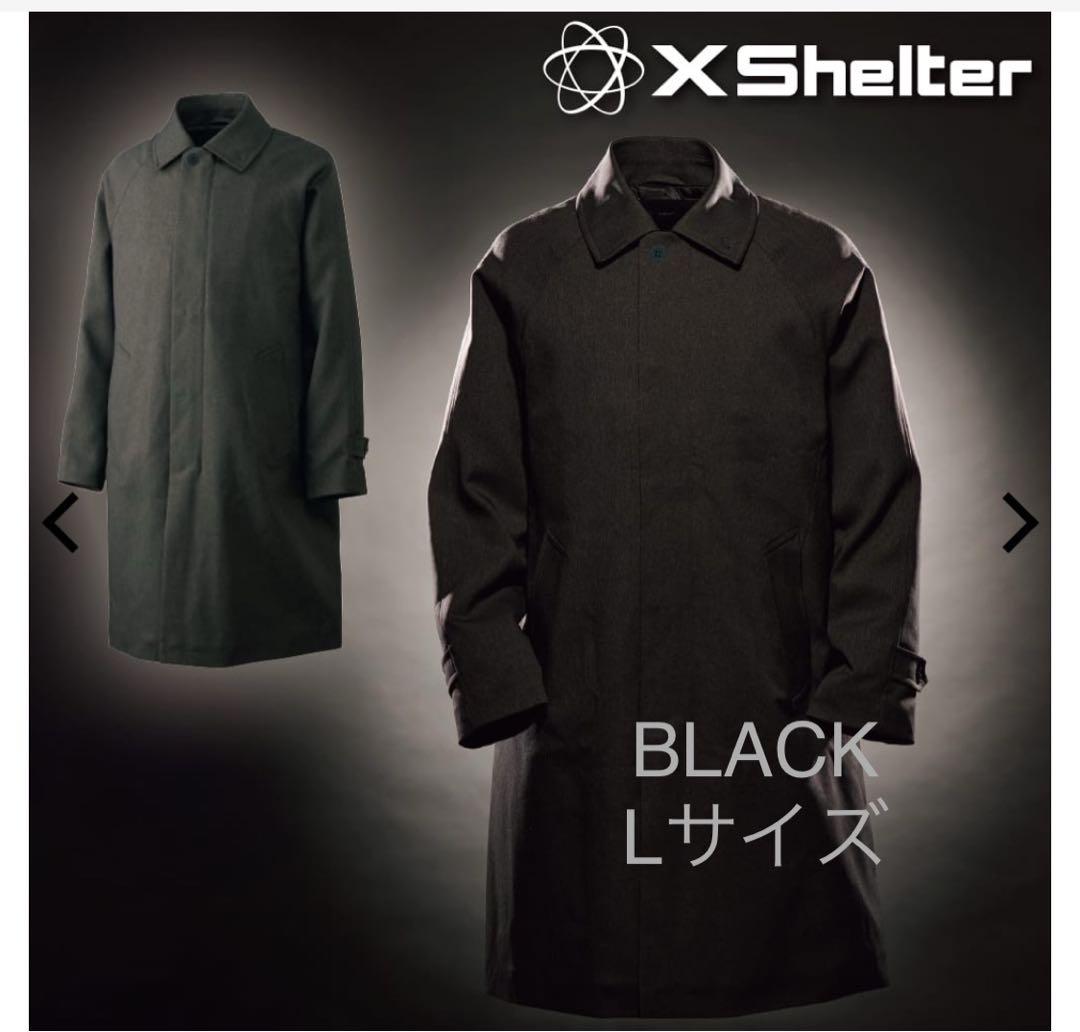 新品◾️値下げ‼️ワークマン エックスシェルター ステンカラーコート L ブラック