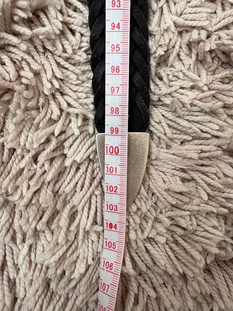 アンダーソンズ プンターレ レザーメッシュベルト 85／Anderson’s