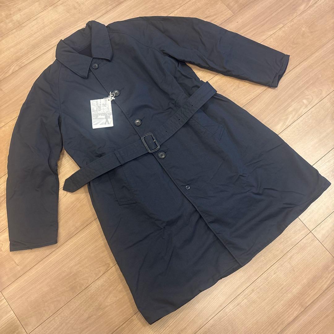 【新品】 ENGINEEREDGARMENTS リバーシブルコート ネイビーXS