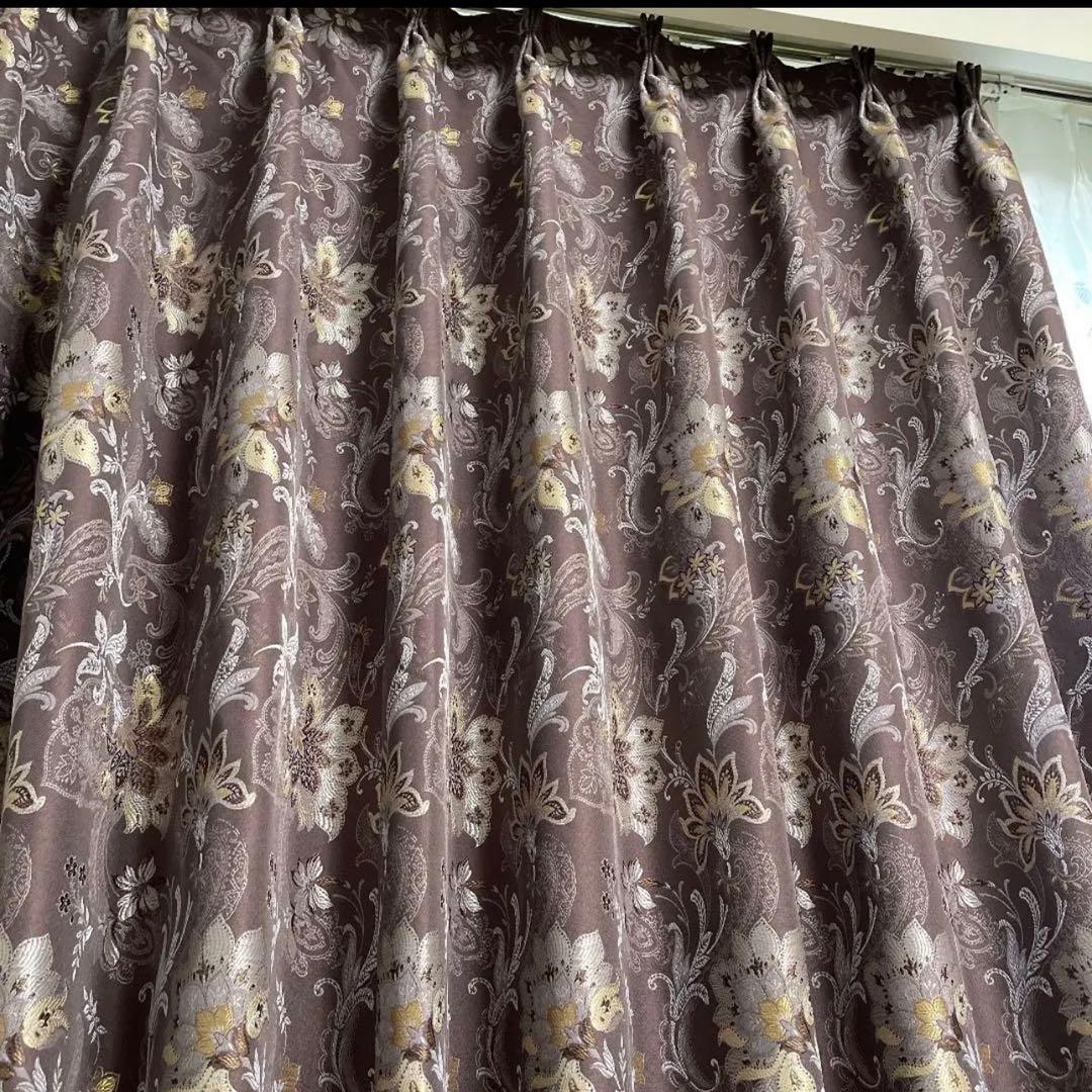 大きめカーテン オーダーカーテン ビバスドレープ 2倍ビバ仕様 カーテン王国