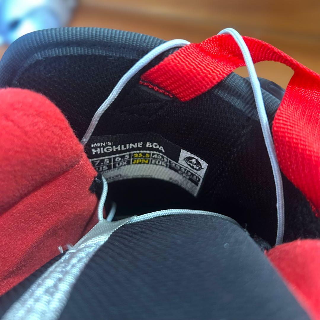 【美品】BURTON HIGHLINE BOA 25.5cm スノーボードブーツ